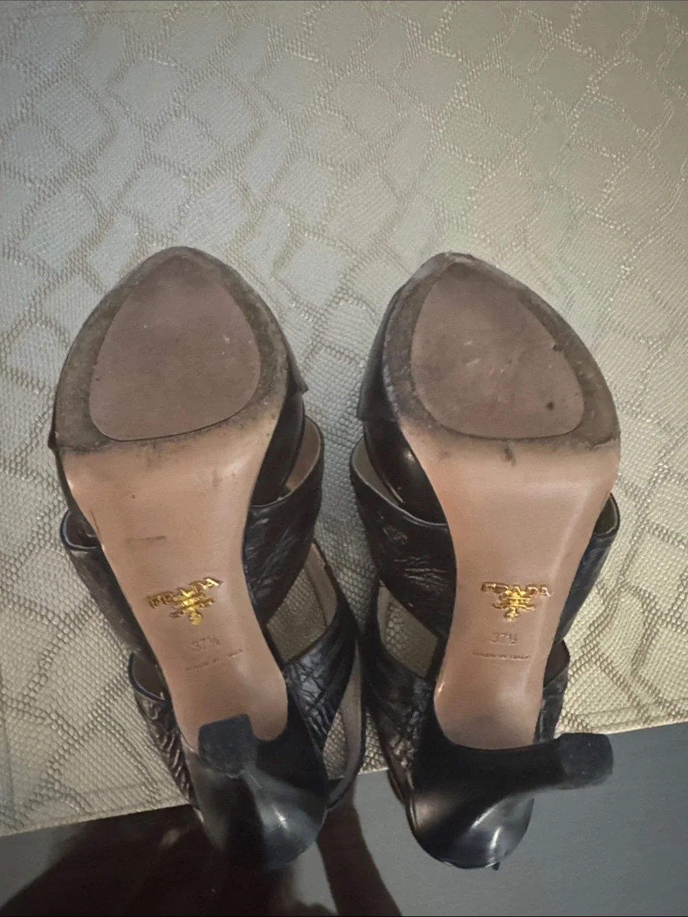 Prada slingback heels